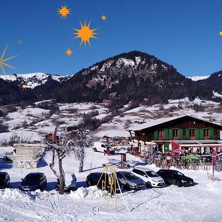Hotel Les Bernards Praz-sur-Arly Eksteriør bilde