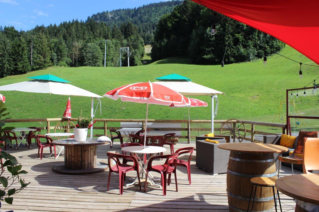 Hotel Les Bernards Praz-sur-Arly Eksteriør bilde