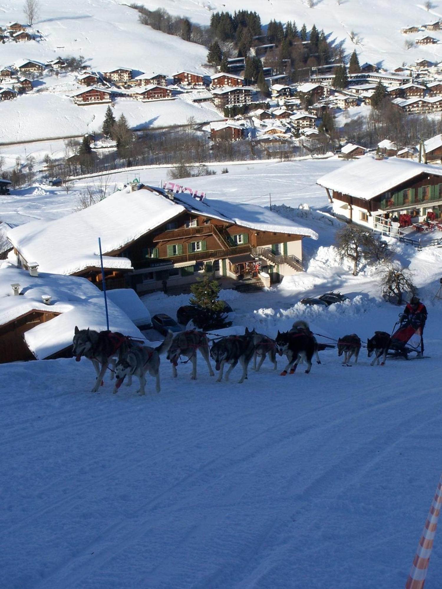 Hotel Les Bernards Praz-sur-Arly Eksteriør bilde