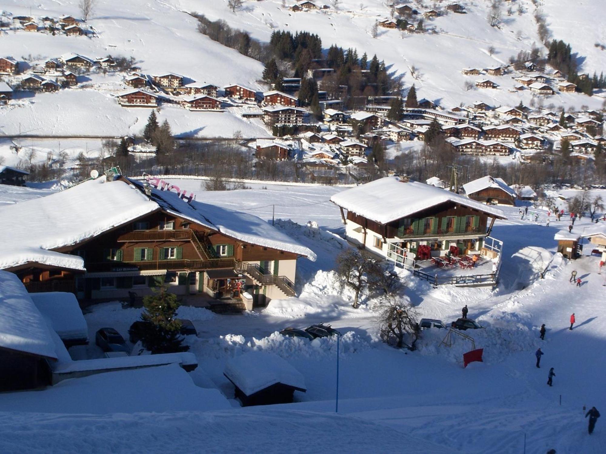 Hotel Les Bernards Praz-sur-Arly Eksteriør bilde