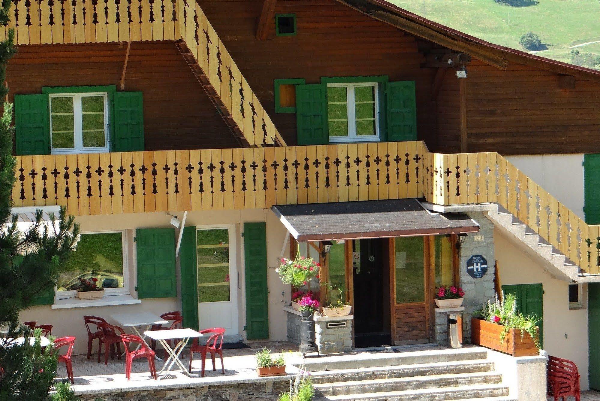 Hotel Les Bernards Praz-sur-Arly Eksteriør bilde